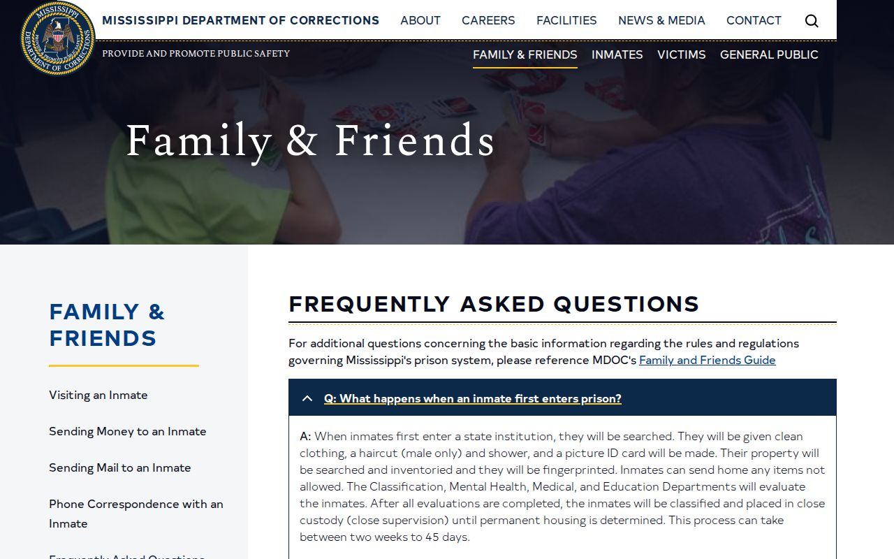 MDOC release process answers for Coahoma County projected release dates